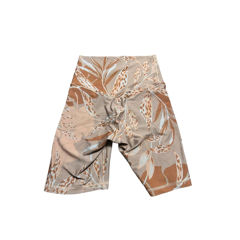 Offline by Aerie Real Me High Rise Bike Short 7" Nude Brown Colors Size Small - Picture 2 of 5